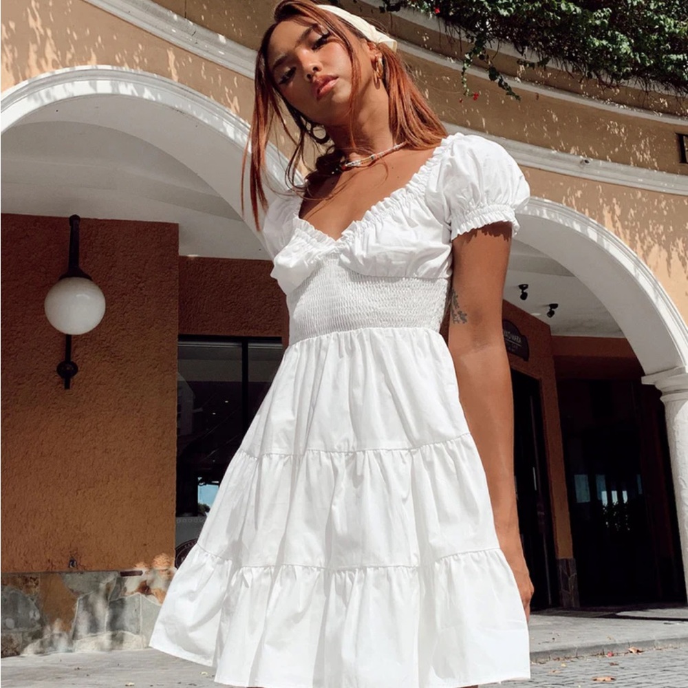 Daniela mini dress white princess Polly